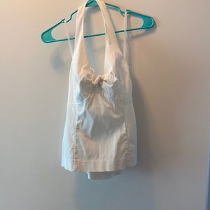 Jones New York signature small white halter top